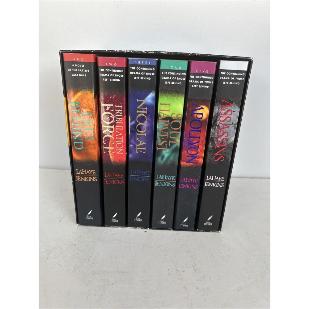 Left Behind Gift Collection Vol 1-6 Box Set LaHaye Jenkins Tyndale 2000